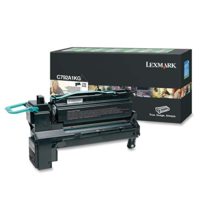 Lexmark C792A1KG, originálny toner, čierny