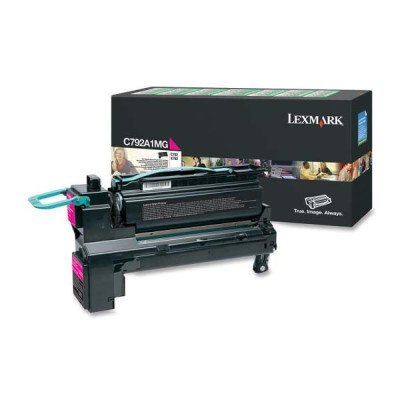 Lexmark C792A1MG, originálny toner, purpurový