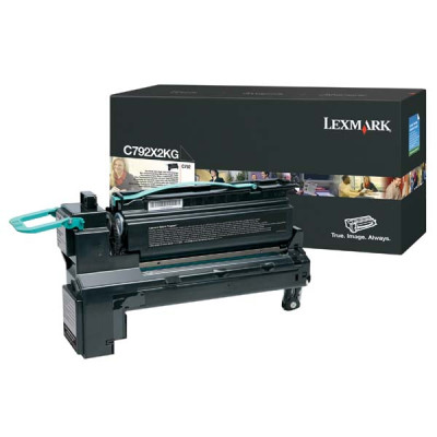 Lexmark C792X2KG, originálny toner, čierny