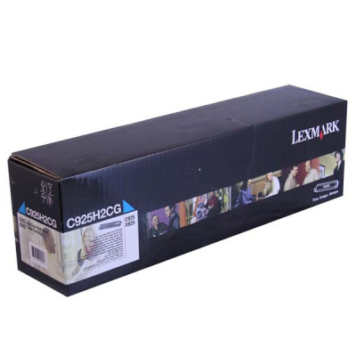 Lexmark C925H2CG, originálny toner, azúrový