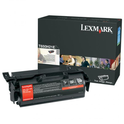 Lexmark T650H21E, originálny toner, čierny