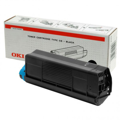 Oki TYP C6 (42127408), originálny toner, čierny