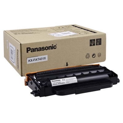 Panasonic KX-FAT431X, originálny toner, čierny