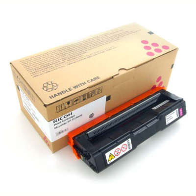 Ricoh 407533, originálny toner, purpurový