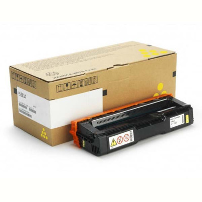 Ricoh 407534, originálny toner, žltý