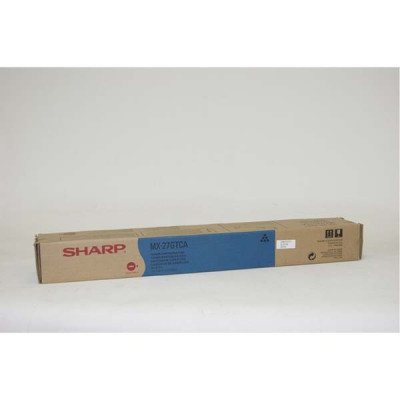 Sharp MX-27GTCA, originálny toner, azúrový