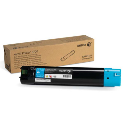 Xerox 106R01523, originálny toner, azúrový