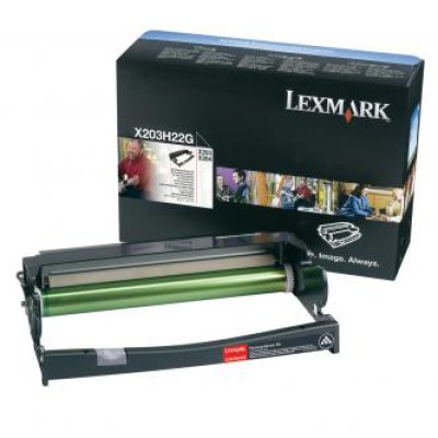 Lexmark X203H22G, originálny valec, čierny