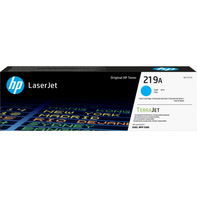 HP W2191A (219A), originálny toner, azúrový