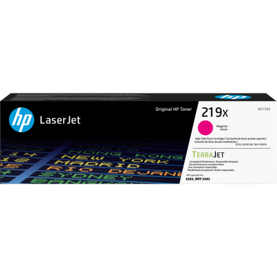 HP W2193X (219X), originálny toner, purpurový