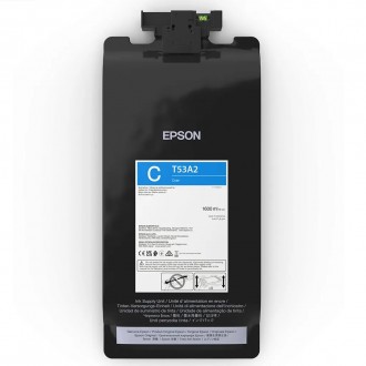 Epson T53A2 (C13T53A200), originálny atrament, azúrový, 1600 ml