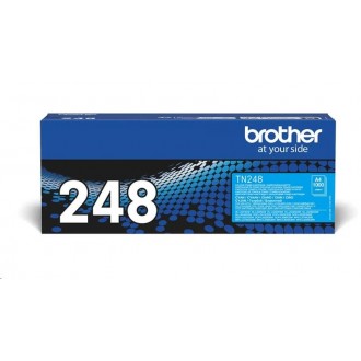 Brother TN-248C, originálny toner, azúrový