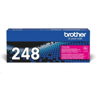 Brother TN-248M, originálny toner, purpurový