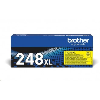 Brother TN-248XLY, originálny toner, žltý, XL