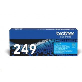 Brother TN-249C, originálny toner, azúrový, XXL