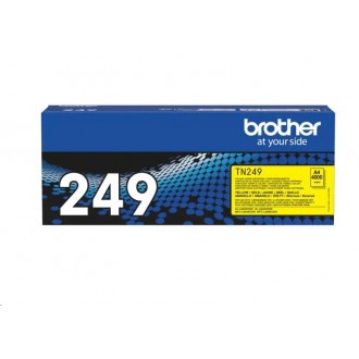 Brother TN-249Y, originálny toner, žltý, XXL